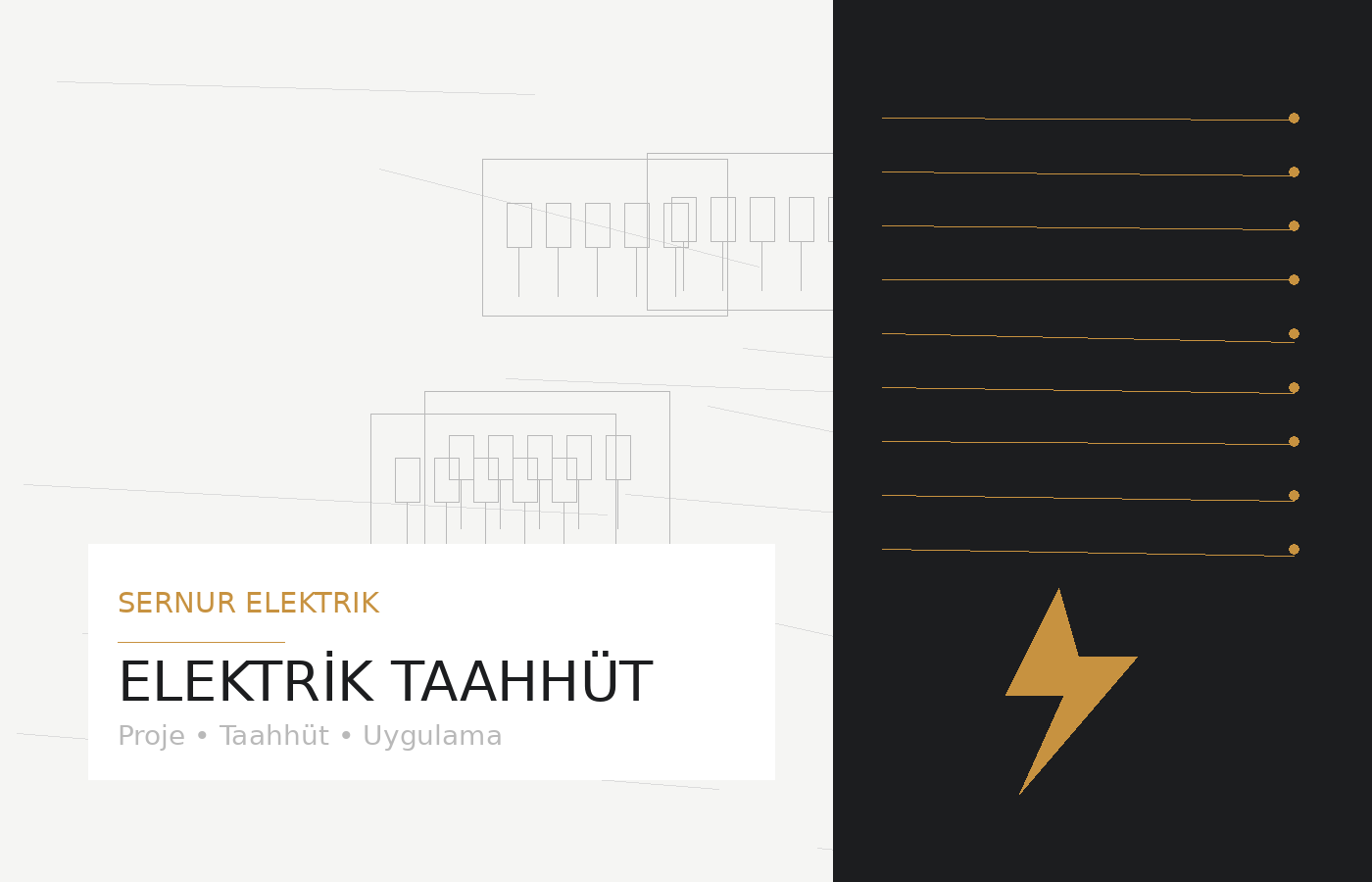 Çalı Fabrika Elektrik Taahhüt Çalışması